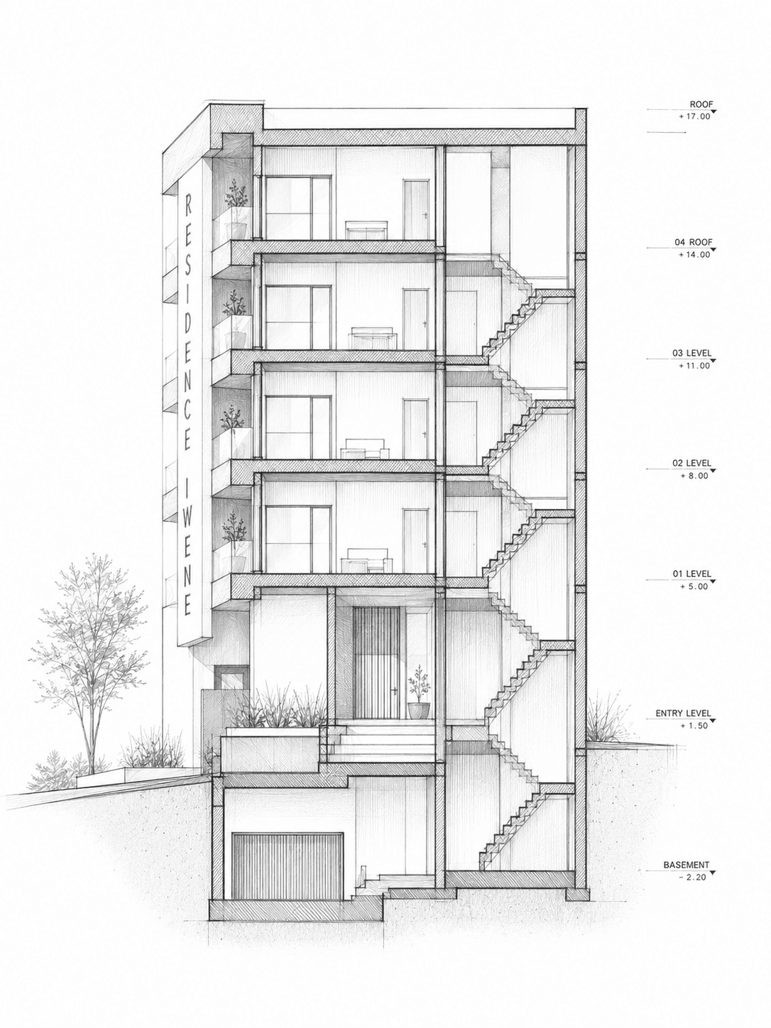 Chambre d’un appartement Iwene